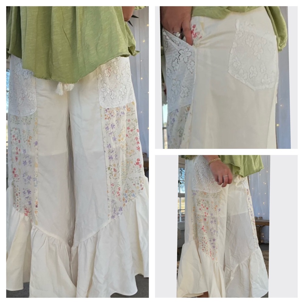 Tulip Tide Ruffle Pants NWT Boho Cottagecore

.